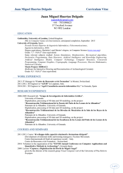 Check my CV! - Juanmi Huertas Delgado