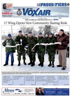 17 Wing Opens New Community Skating Rink