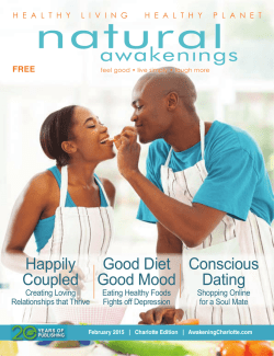 Good Diet Good Mood Conscious Dating Happily Coupled