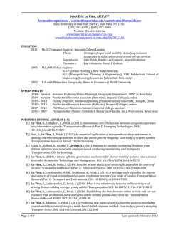 Scott Eric Le Vine - Imperial College London