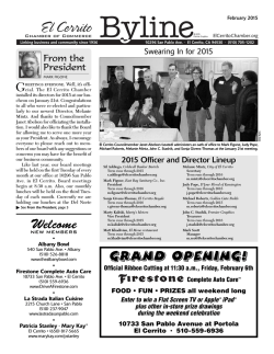 web only - El Cerrito Chamber of Commerce