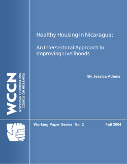 Healthy Housing in Nicaragua: