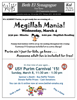 February Kol - Beth El Synagogue