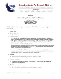 here - Rancho Santa Fe School District