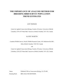 the importance of analysis method.