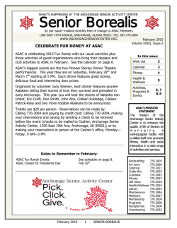 Senior Borealis - Anchorage Senior Activity Center