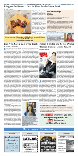 Lamorinda Weekly issue 24 volume 8