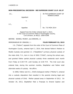 J-A26035-14 NON-PRECEDENTIAL DECISION