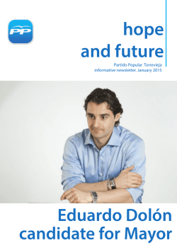 hope and future - Partido Popular Torrevieja