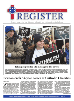 Tennessee Register - Diocese of Nashville