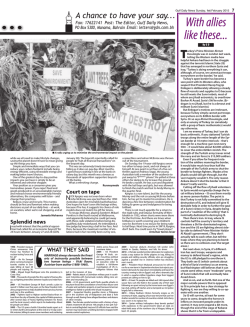 With allies like these