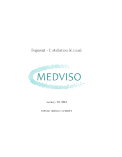 Segment - Installation Manual