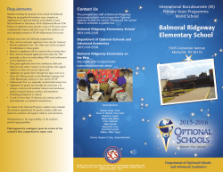 School Flyer (pdf) - Shelby County Schools