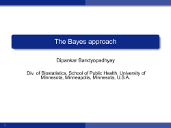 Lecture 2 - Biostatistics