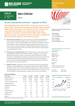 Idea Cellular - Business Standard
