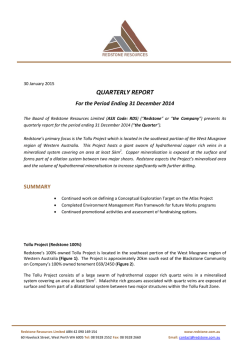 Download PDF - Redstone Resources Ltd.