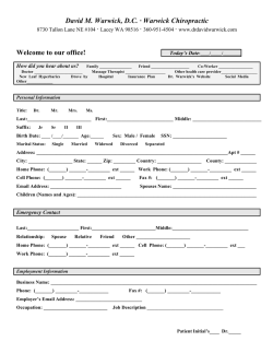 Download Patient Form