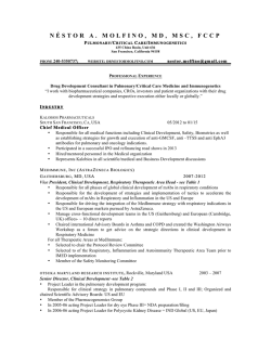 Download File - N&eacute;stor A. Molfino, MD, MSc