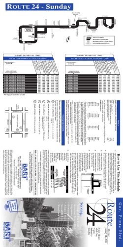 ROUTE 24 - Sunday - DART First State