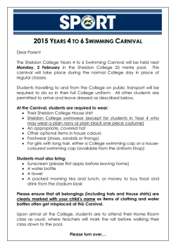 2015 Y - Sheldon College