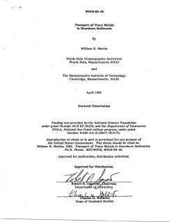 Ia~ ~ ., . /t..UC. - Woods Hole Oceanographic Institution