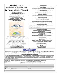 St. Joan of Arc Church - John Patrick Publishing Company