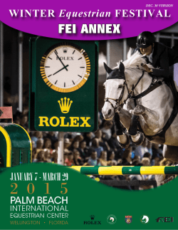 2015 WEF PrizeList FEI Weeks 1-6