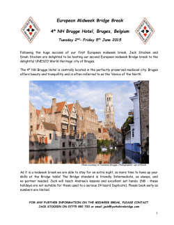 full information sheets and booking form