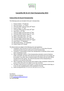 details here - Caerphilly MCC