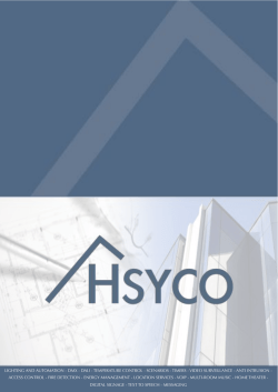 Brochure &ndash; HSYCO 3.3