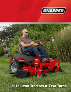 Product Literature for Rides