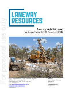 For personal use only