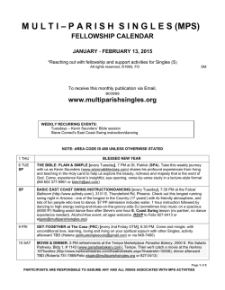 December 7 (2014) Bulletin - Multi