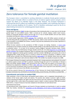 Briefing European Parliamentary Research Service