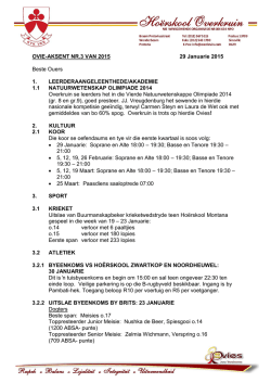 Lees Meer - Ho&euml;rskool Overkruin