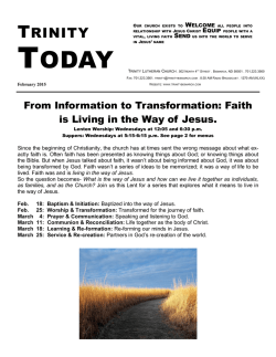 February 2015 newsletter 1