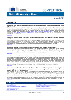 18 December - European Commission