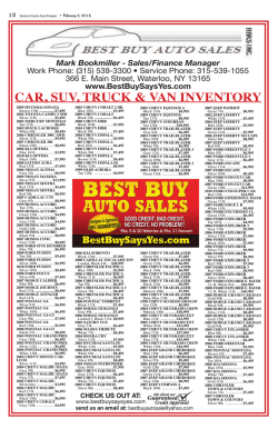 shopper 02-02-15.indd - The Seneca County Area Shopper