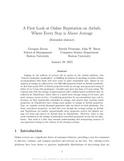 A First Look at Online Reputation on Airbnb, Where Every Stay