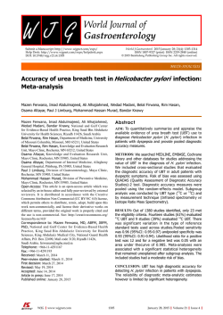 PDF (1903K) - World Journal of Gastroenterology