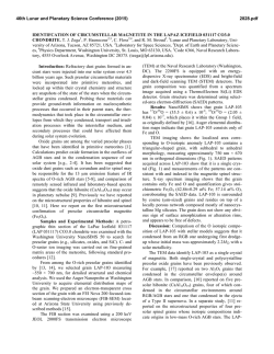 IDENTIFCATION OF CIRCUMSTELLAR MAGNETITE IN THE LAPAZ