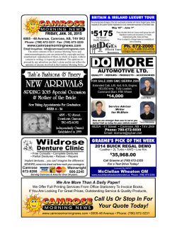 Friday, January 30, 2015