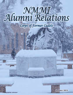 Corps of Former Cadets - New Mexico Military Institute