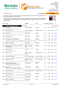 Punjabi - Books Asia