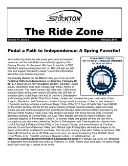 The Ride Zone - Stockton Bike Club