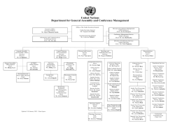 United Nations Department for General Assembly and Conference