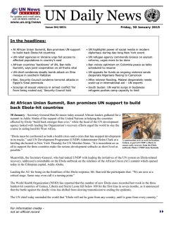 UN Daily News