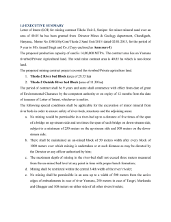 Annexure-Brief summary of project