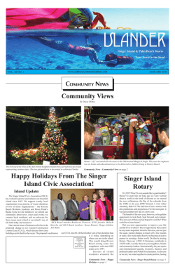 Singer Island Rotary - Seabreeze Publications