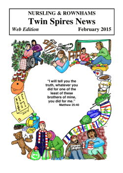 Magazine - St. Boniface Nursling and St. Johns Rownhams